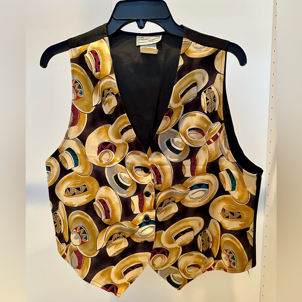 Vintage - Vest! Size large 😍🎉❤️